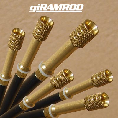 giRAMROD - solid aluminum ramrod fits SpinJag perfectly on YOUR rifle or  muzzleloader